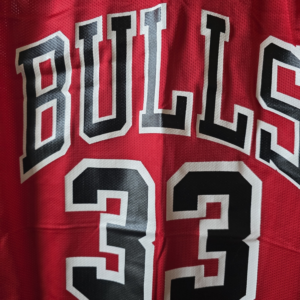 Vintage Champion Chicago Bulls Scottie Pippen #33 NBA Jersey Size 48 (M) USA - Picture 3 of 7